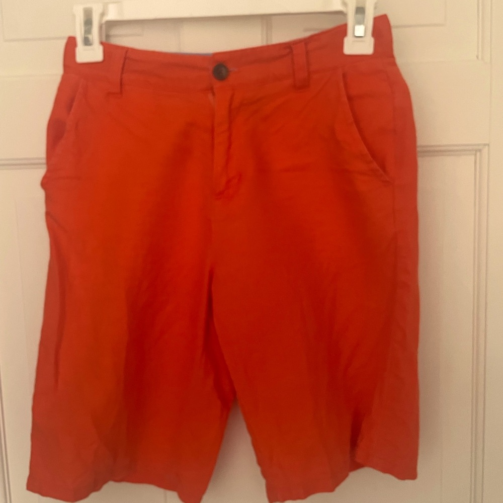 Janie and Jack orange shorts